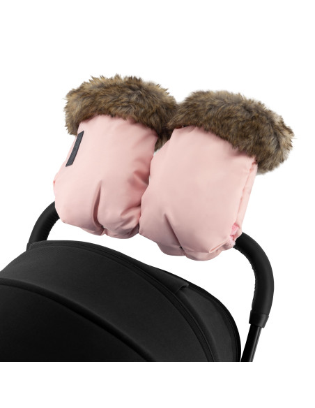 Rukavice ke kočárku MoMi SILDI růžové