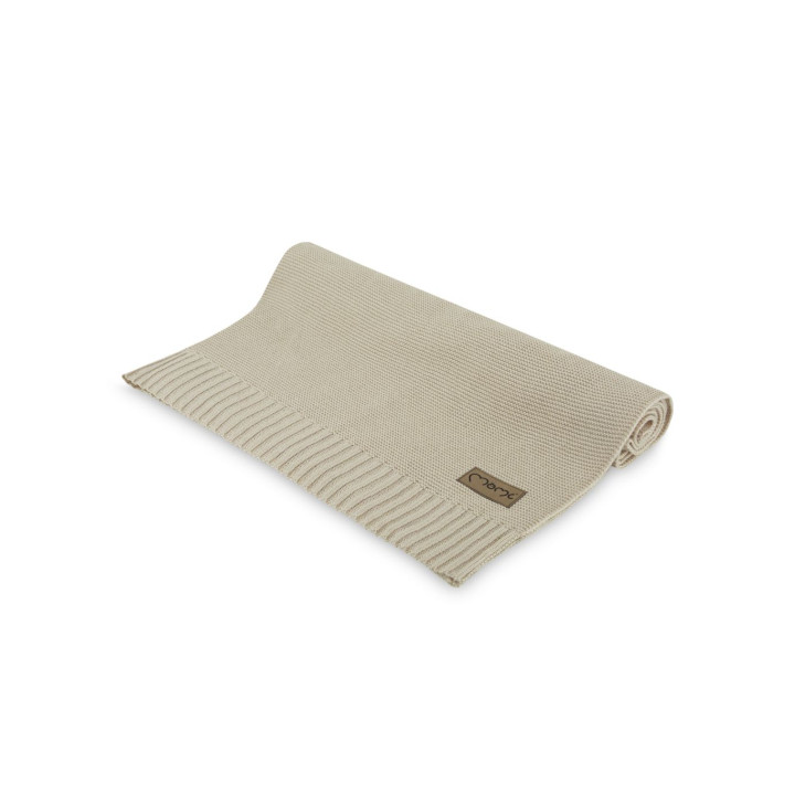 Dětská pletená deka MoMi HUG béžová