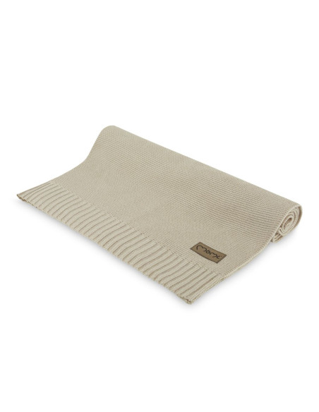 Dětská pletená deka MoMi HUG béžová