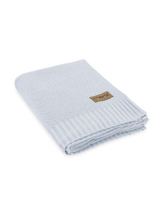 Dětská pletená deka MoMi HUG šedá