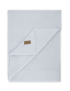 Dětská pletená deka MoMi HUG šedá 2