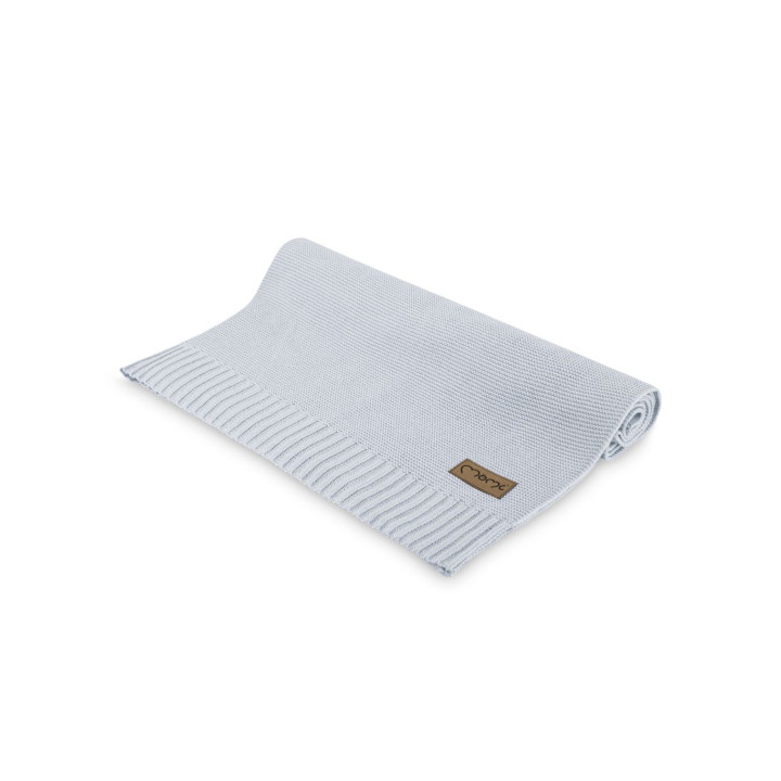 Dětská pletená deka MoMi HUG šedá