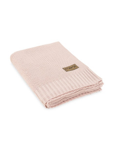 Dětská pletená deka MoMi HUG růžová