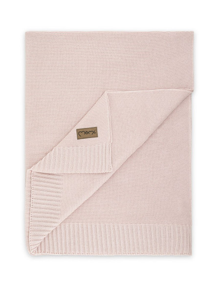 Dětská pletená deka MoMi HUG růžová