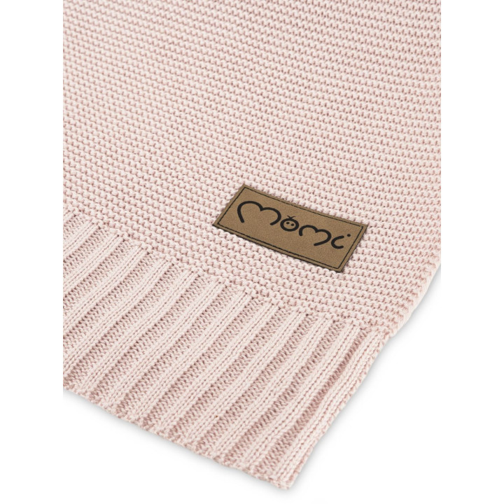 Dětská pletená deka MoMi HUG růžová