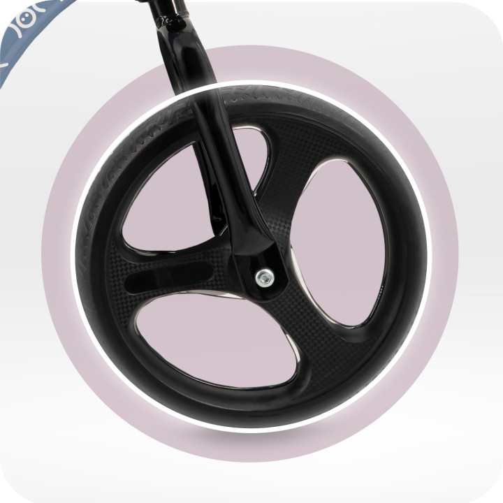 Odrážedlo s LED koly MoMi ISOKA modré