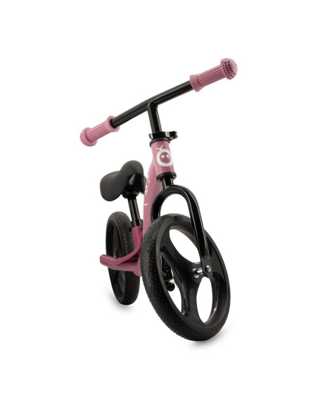 Odrážedlo s LED koly MoMi ISOKA růžové