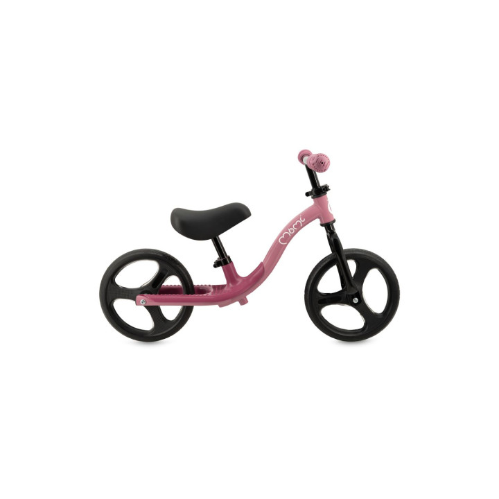 Odrážedlo s LED koly MoMi ISOKA růžové