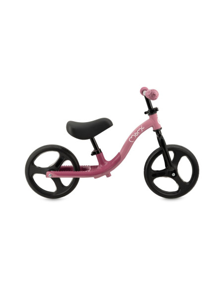 Odrážedlo s LED koly MoMi ISOKA růžové