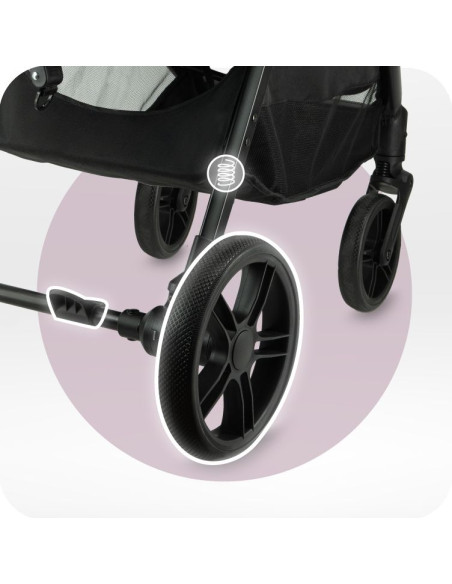 Sportovní kočárek MoMi CLARA černý 2024