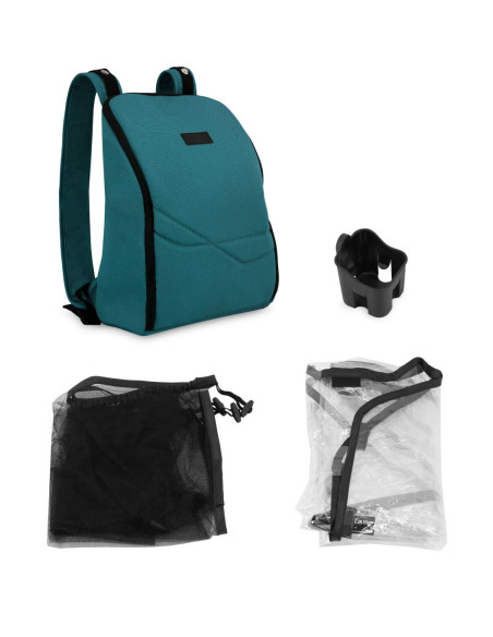 Sportovní kočárek MoMi ANDREA tyrkysový 2024