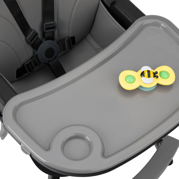 Jídelní židlička MoMi REKI černá