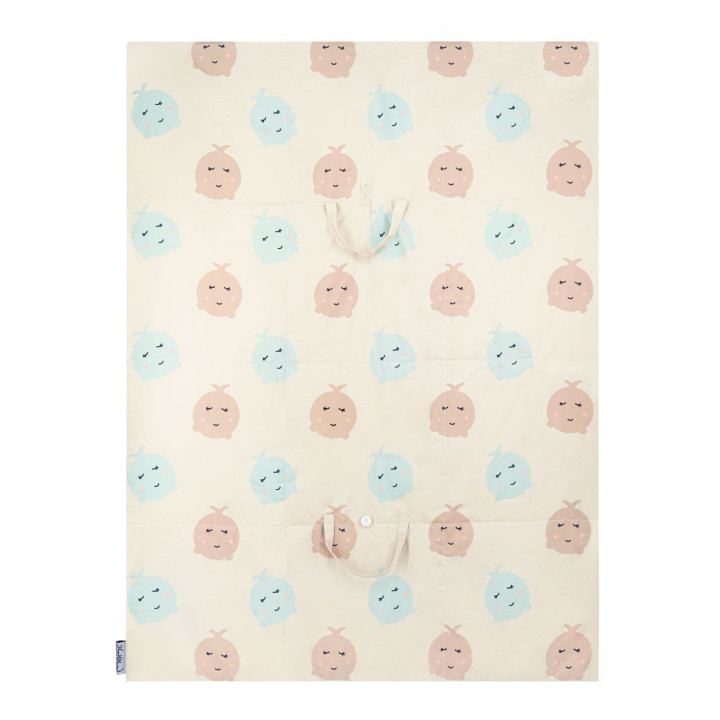 Hrací deka MoMi VOLPI patchwork