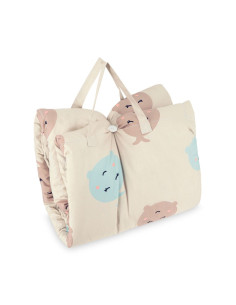 Hrací deka MoMi VOLPI patchwork 2