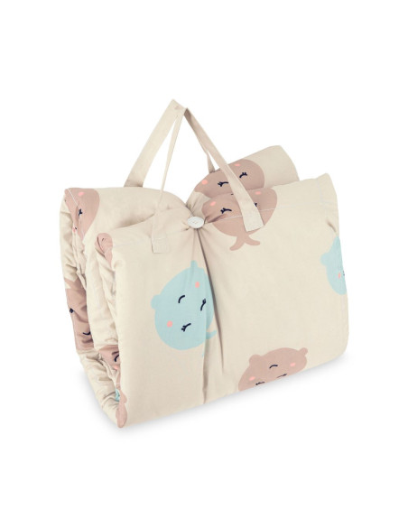 Hrací deka MoMi VOLPI patchwork