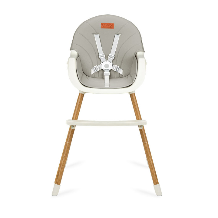 Jídelní židlička MoMi REKI šedá