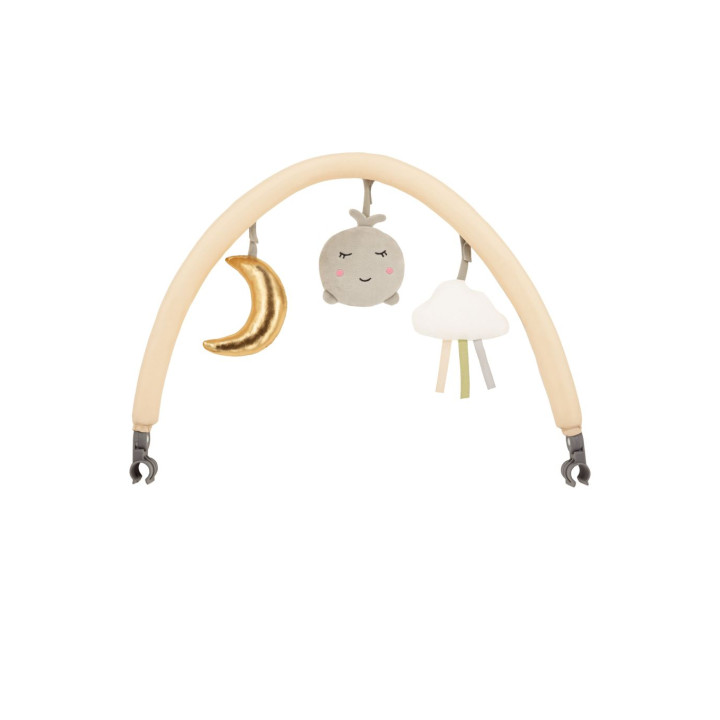 Cestovní postýlka MoMi BELOVE PLUS béžová