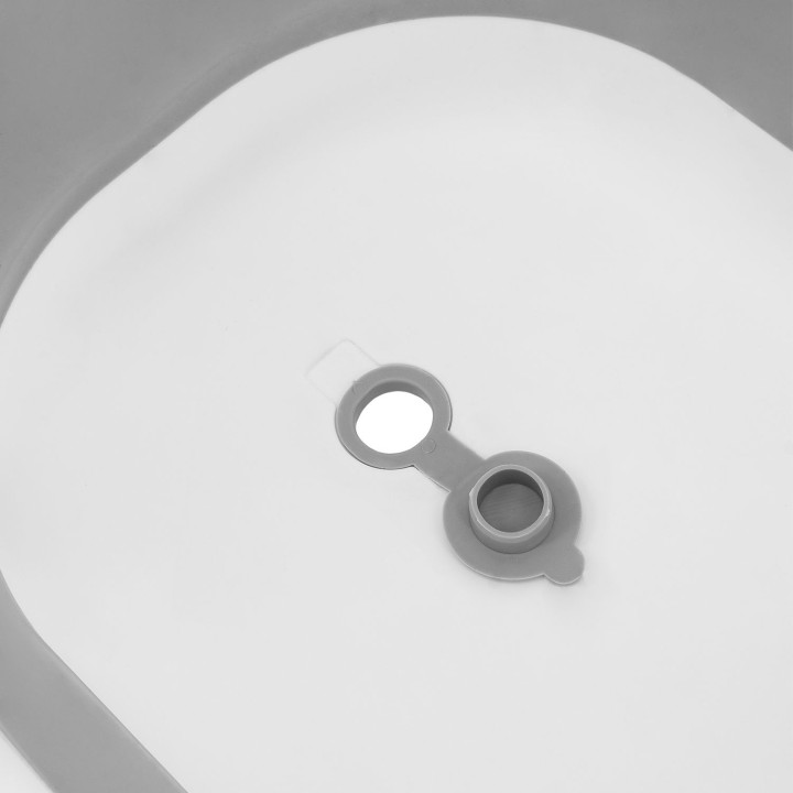 Skládací vanička MoMi NATA šedá