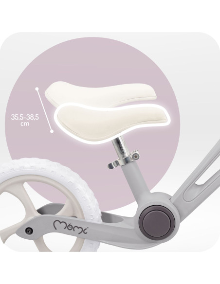 Odrážedlo MoMi NORU skládací šedé