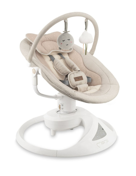 Elektrické houpátko MoMi PEARL béžové