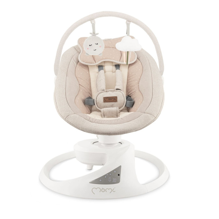 Elektrické houpátko MoMi PEARL béžové