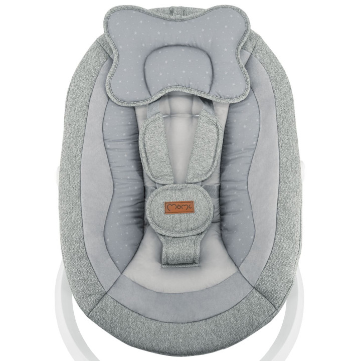 Elektrické houpátko MoMi PEARL šedé