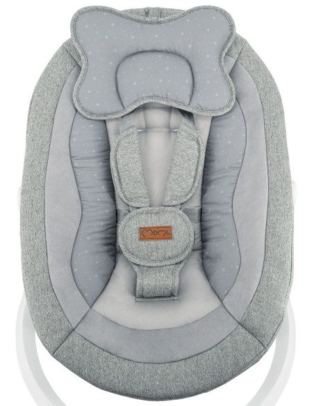 Elektrické houpátko MoMi PEARL šedé