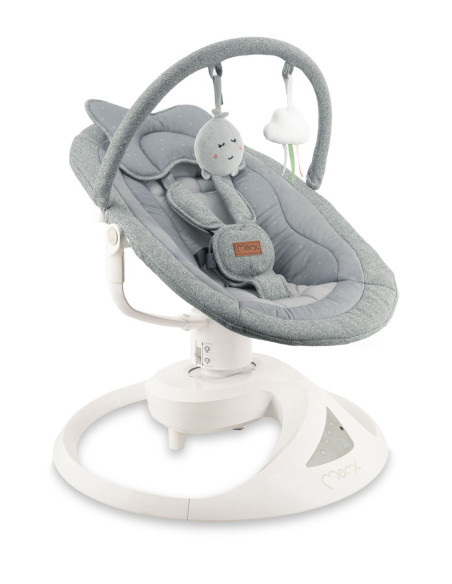Elektrické houpátko MoMi PEARL šedé