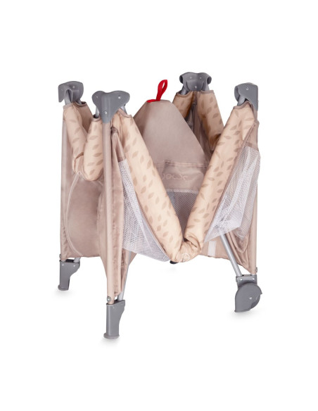 Cestovní postýlka MoMi BELOVE béžová