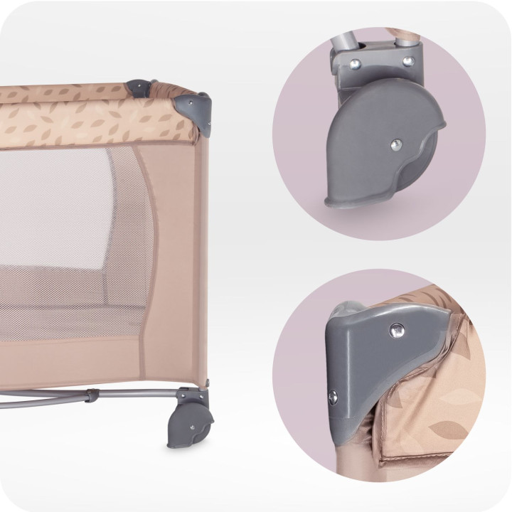 Cestovní postýlka MoMi BELOVE béžová