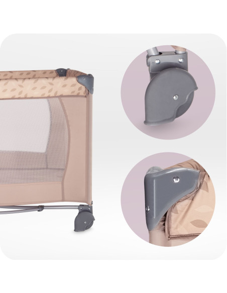 Cestovní postýlka MoMi BELOVE béžová