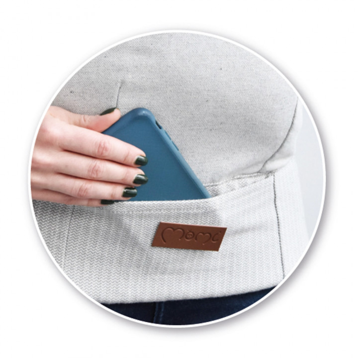 Ergonomické nosítko MoMi COLLET béžové