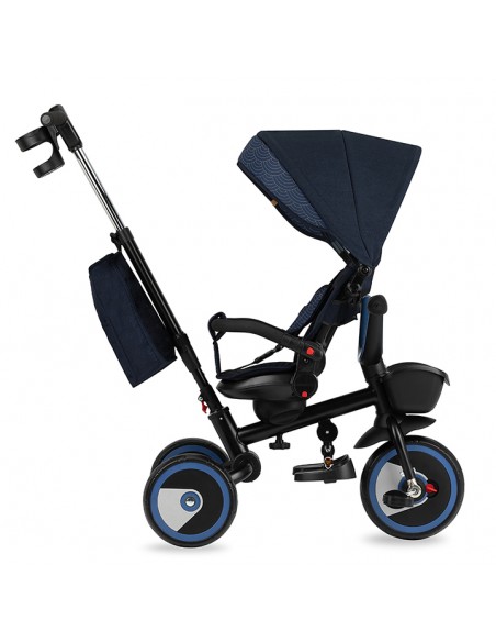 Tříkolka MoMi INVIDIA 5v1 modrá (poškozený obal)