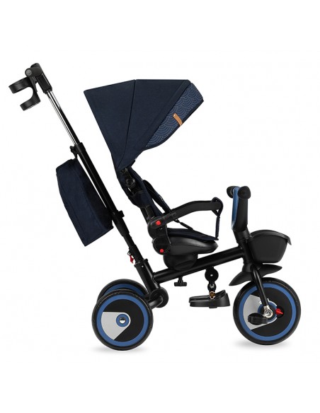 Tříkolka MoMi INVIDIA 5v1 modrá (poškozený obal)