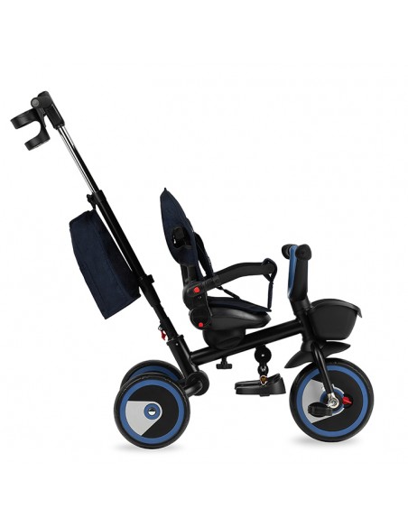 Tříkolka MoMi INVIDIA 5v1 modrá (poškozený obal)