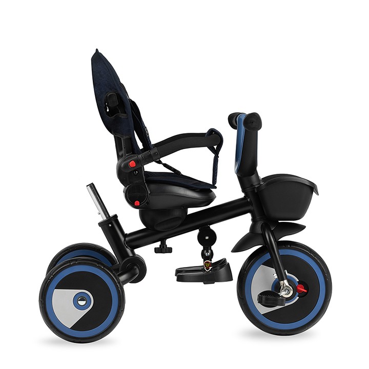 Tříkolka MoMi INVIDIA 5v1 modrá (poškozený obal)