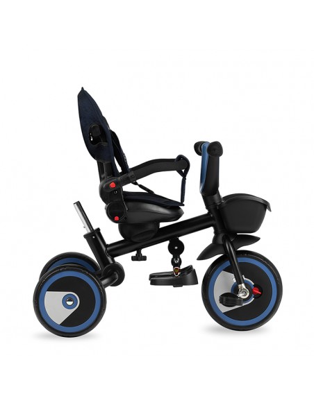 Tříkolka MoMi INVIDIA 5v1 modrá (poškozený obal)