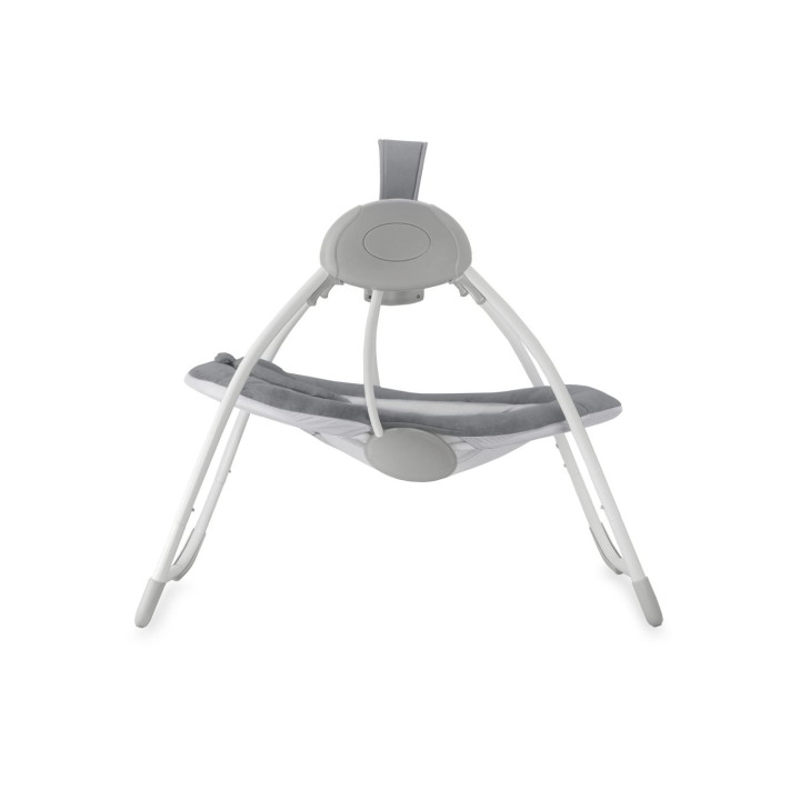 Houpací lehátko s melodiemi MoMi LISS šedé