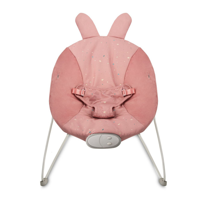 Vibrační lehátko s melodiemi MoMi GLOSSY růžové