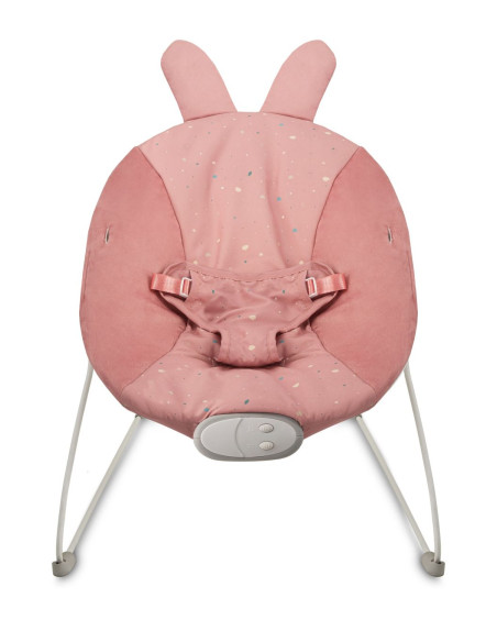 Vibrační lehátko s melodiemi MoMi GLOSSY růžové