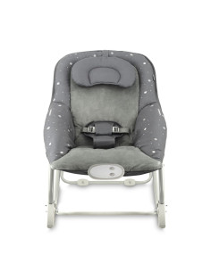 Vibrační lehátko s melodiemi MoMi LAPIS tmavě šedé 2