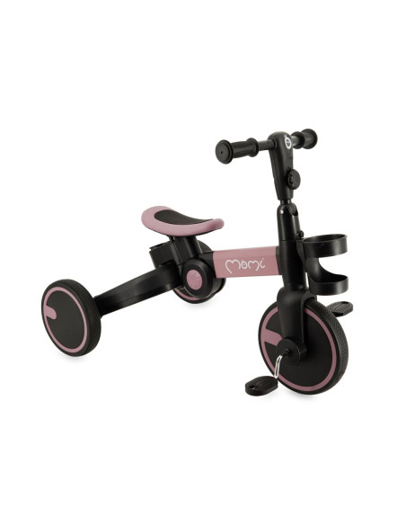 Odrážedlo MoMi FILO 3v1 růžové