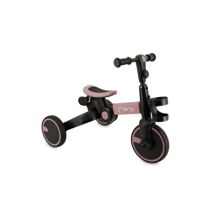 Odrážedlo MoMi FILO 3v1 růžové