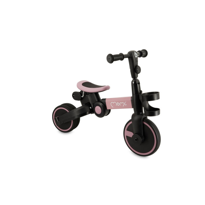 Odrážedlo MoMi FILO 3v1 růžové