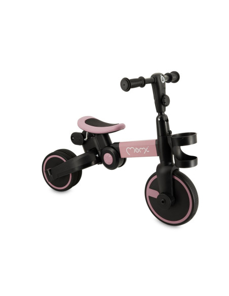 Odrážedlo MoMi FILO 3v1 růžové