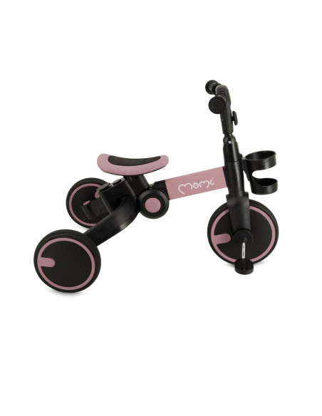 Odrážedlo MoMi FILO 3v1 růžové