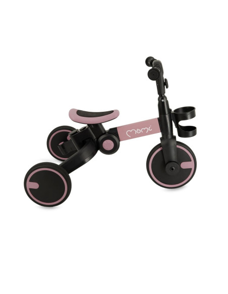 Odrážedlo MoMi FILO 3v1 růžové