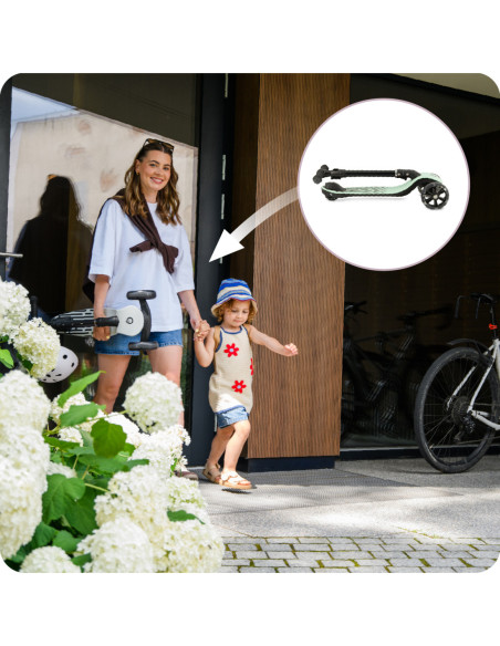 Koloběžka MoMi SAN šedá