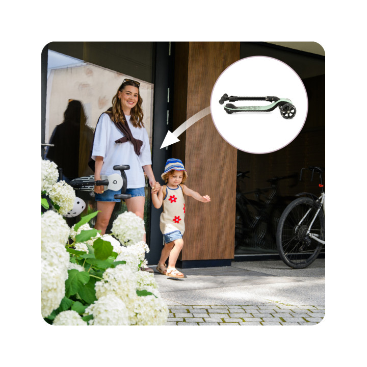 Koloběžka MoMi SAN zelená