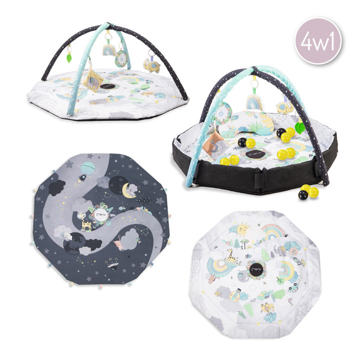 Hrací deka MoMi Day and Night (poškozený obal)